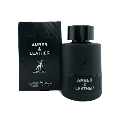Alhambra Amber & Leather EDP 100ml Perfume for Men