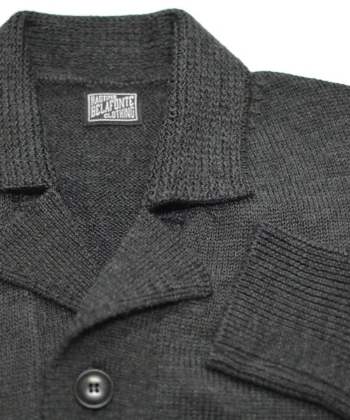 Belafonte Ragtime Clothing, A1 Cardigan, Charcoal Mix