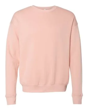 BELLA   CANVAS Sponge Fleece Drop Shoulder Crewneck Sweatshirt 3945 Peach