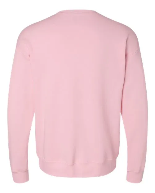 BELLA   CANVAS Sponge Fleece Drop Shoulder Crewneck Sweatshirt 3945 Peach
