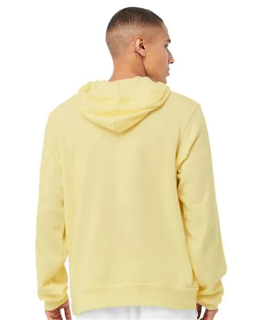 BELLA   CANVAS Sponge Fleece Hoodie 3719 French Vanilla