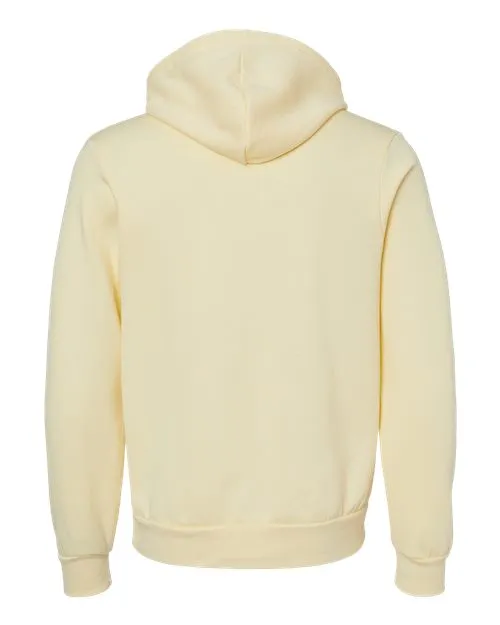 BELLA   CANVAS Sponge Fleece Hoodie 3719 French Vanilla