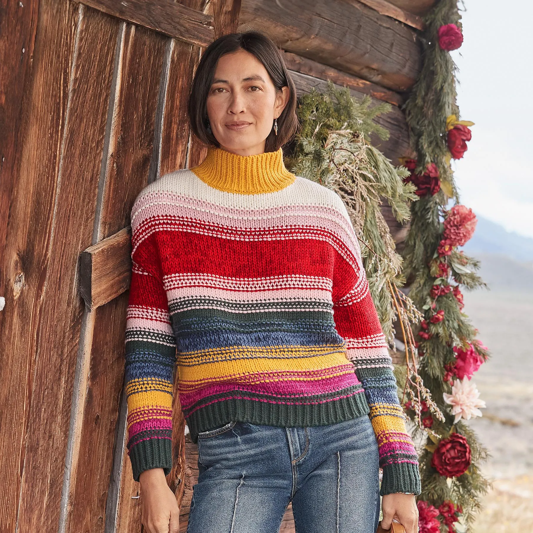 Color Vibes Sweater, Petite