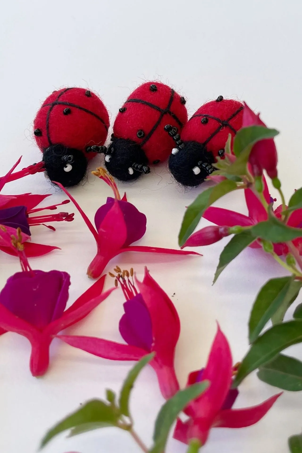 Felt Ladybeetles - Loose