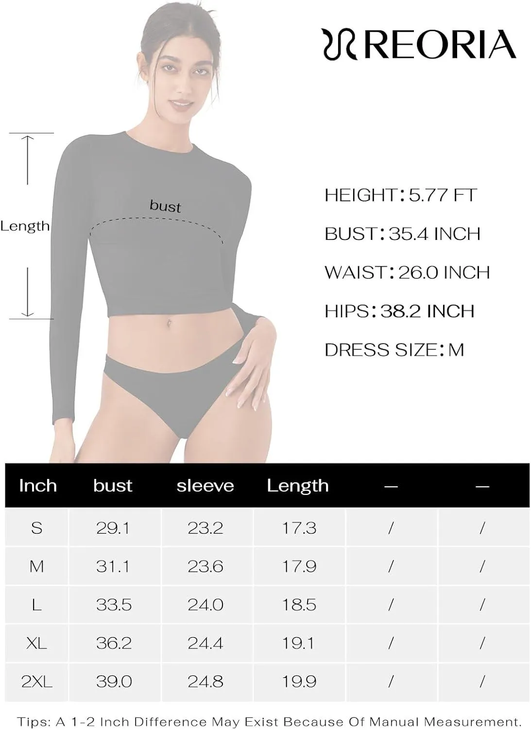 Flawless Fit Long Sleeve Crop Top