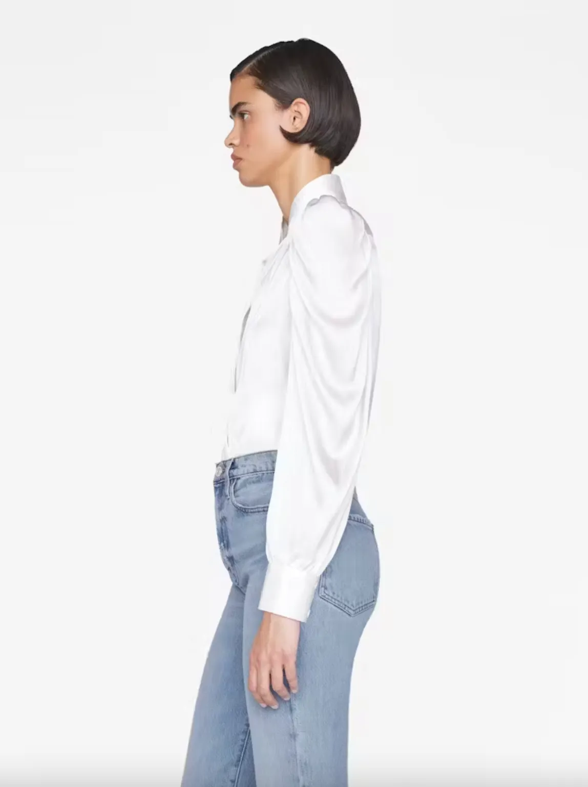 Gillian Long Sleeve Top - Off White