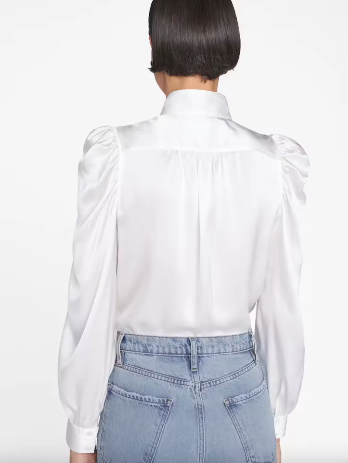 Gillian Long Sleeve Top - Off White