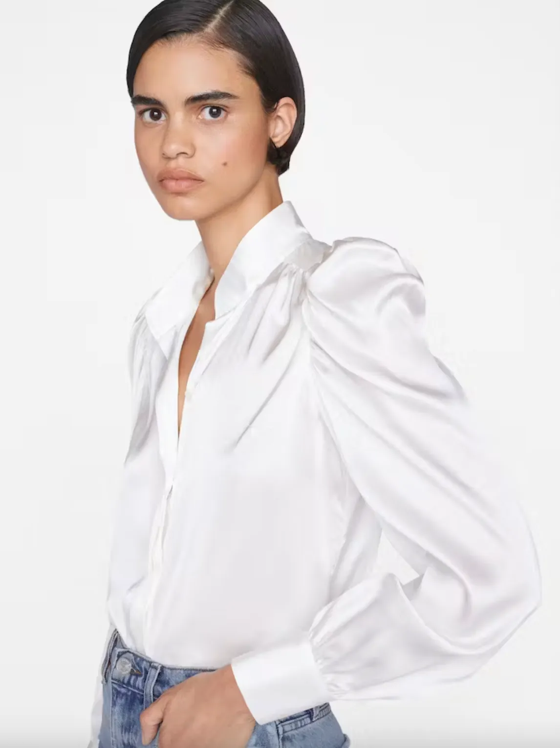 Gillian Long Sleeve Top - Off White