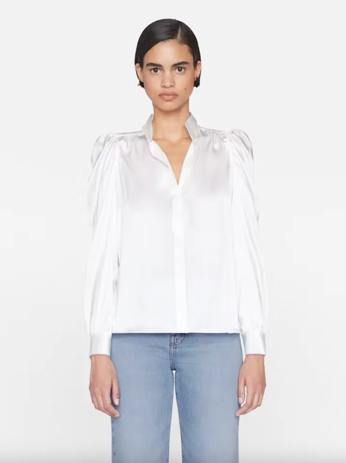 Gillian Long Sleeve Top - Off White