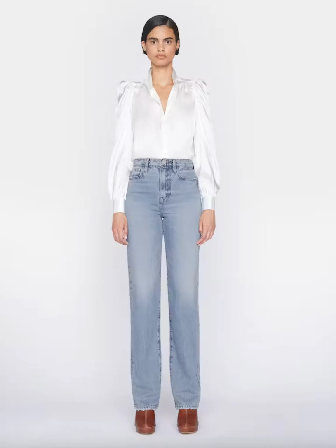 Gillian Long Sleeve Top - Off White