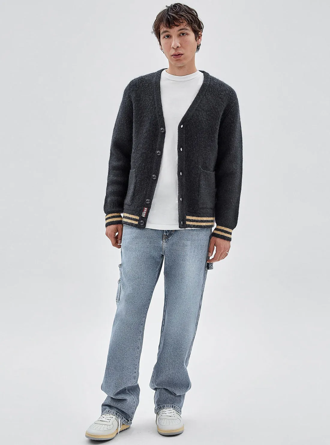 Guess Originals Blue Luka Cardigan