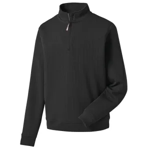 Half Zip LS Pullover Black - AW24