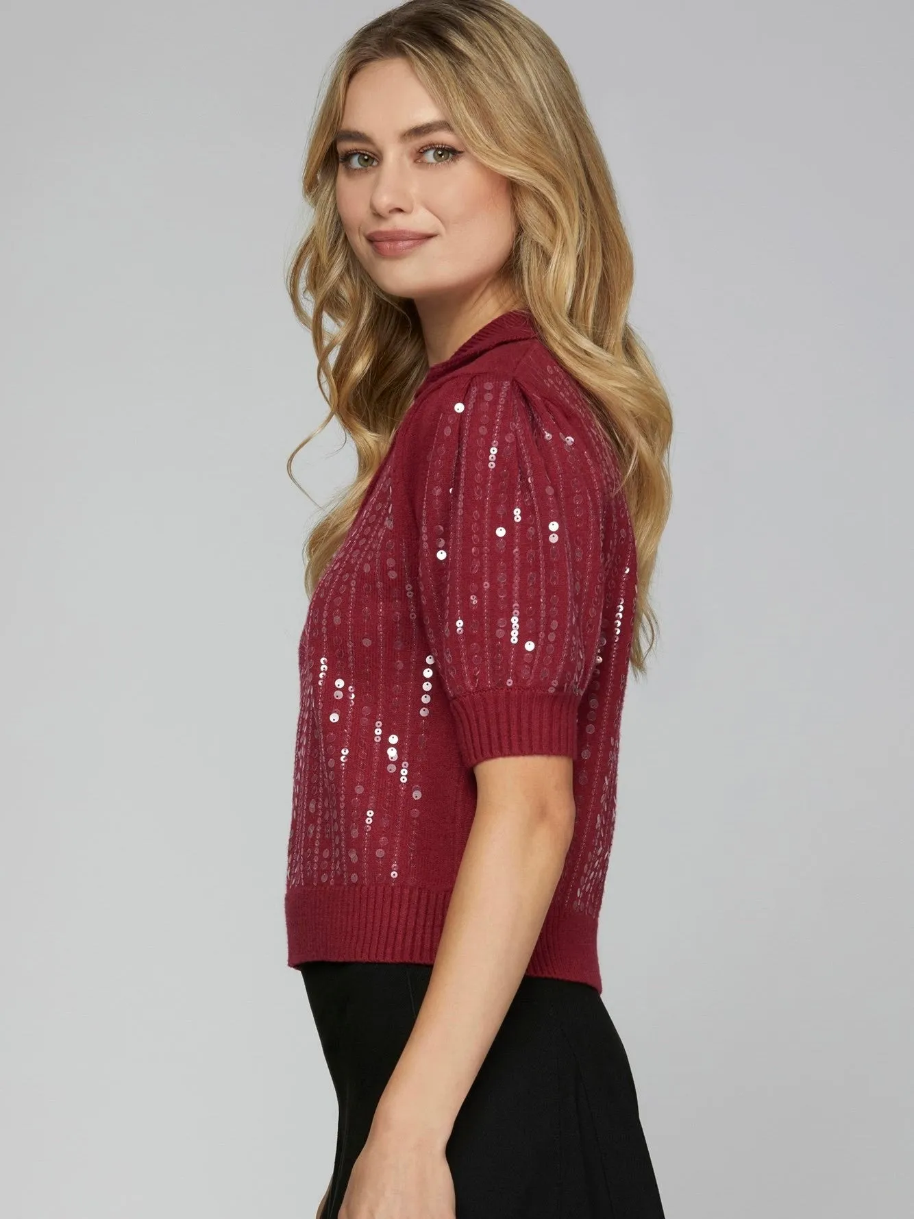 Lynn Sequin Sweater