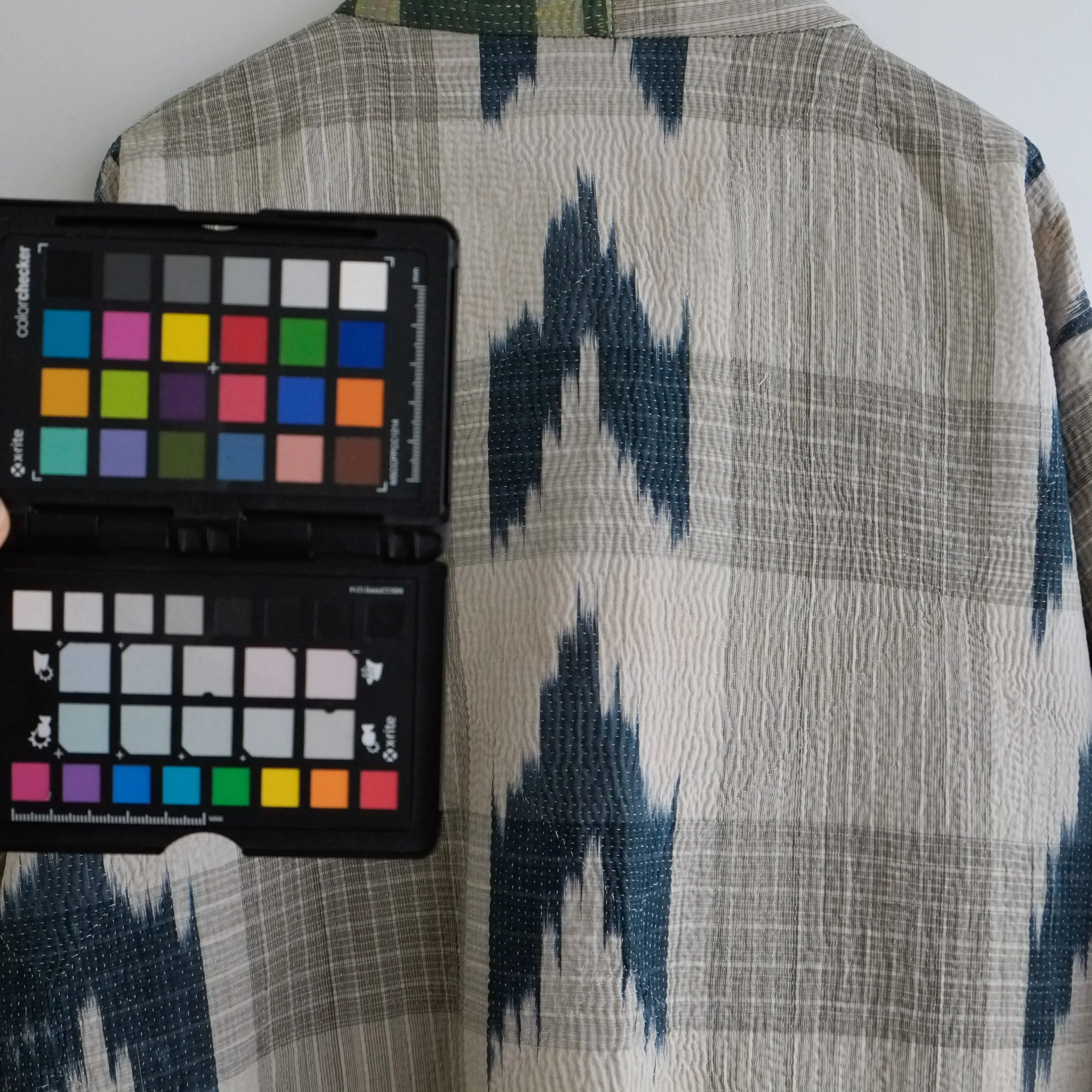 M Green Ikat Pattern Anoushka Jacket LL132