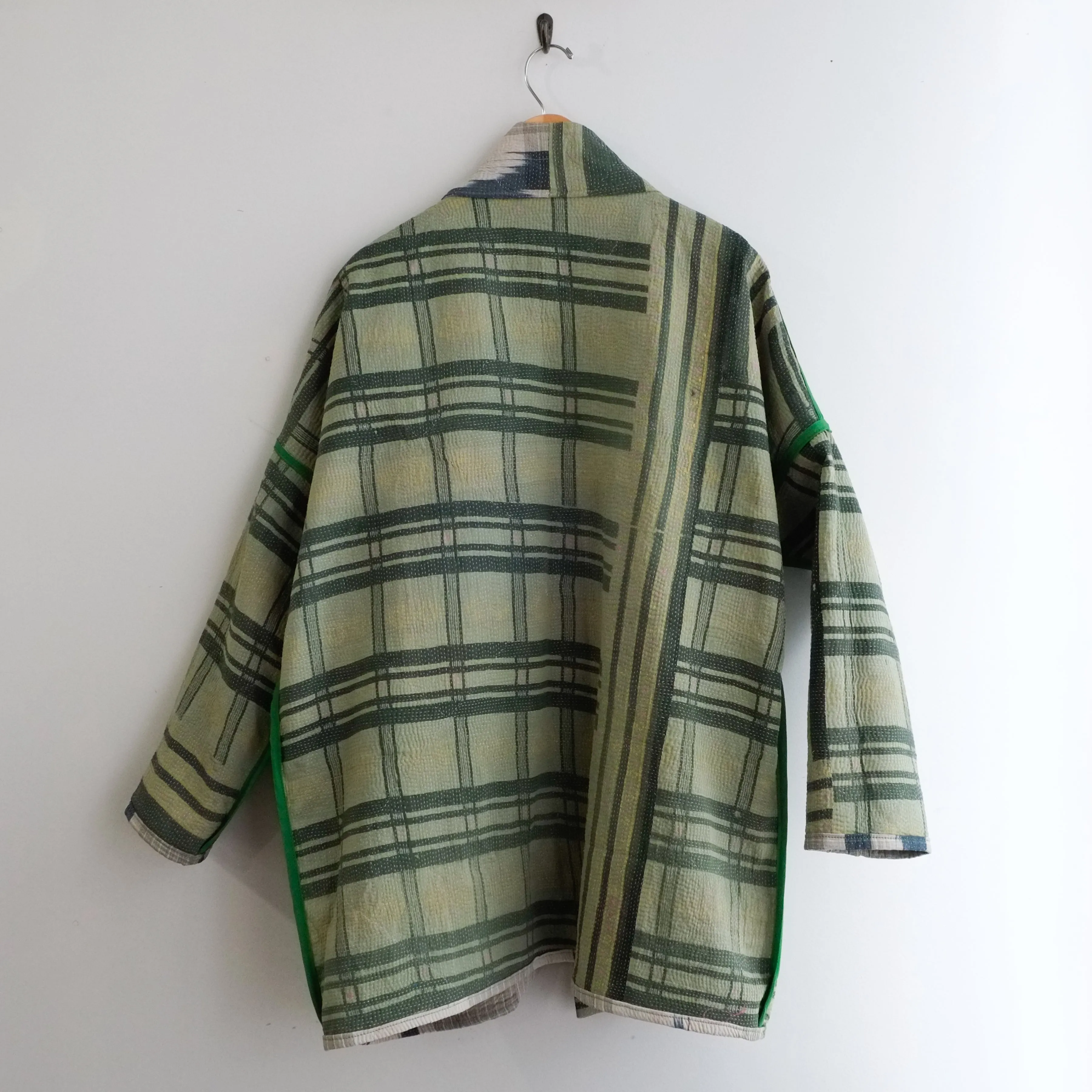 M Green Ikat Pattern Anoushka Jacket LL132