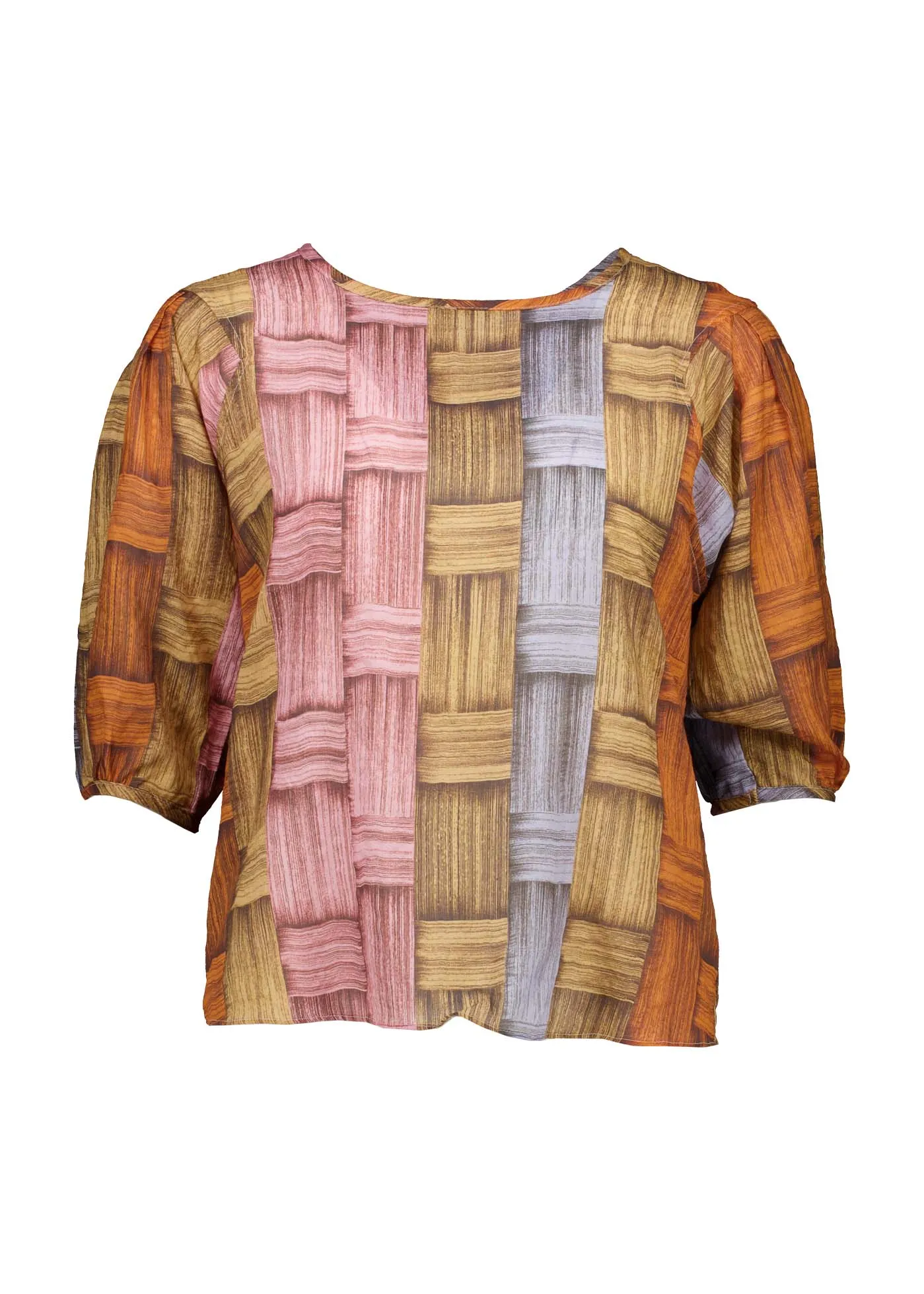Matador Blouse in Seersucker