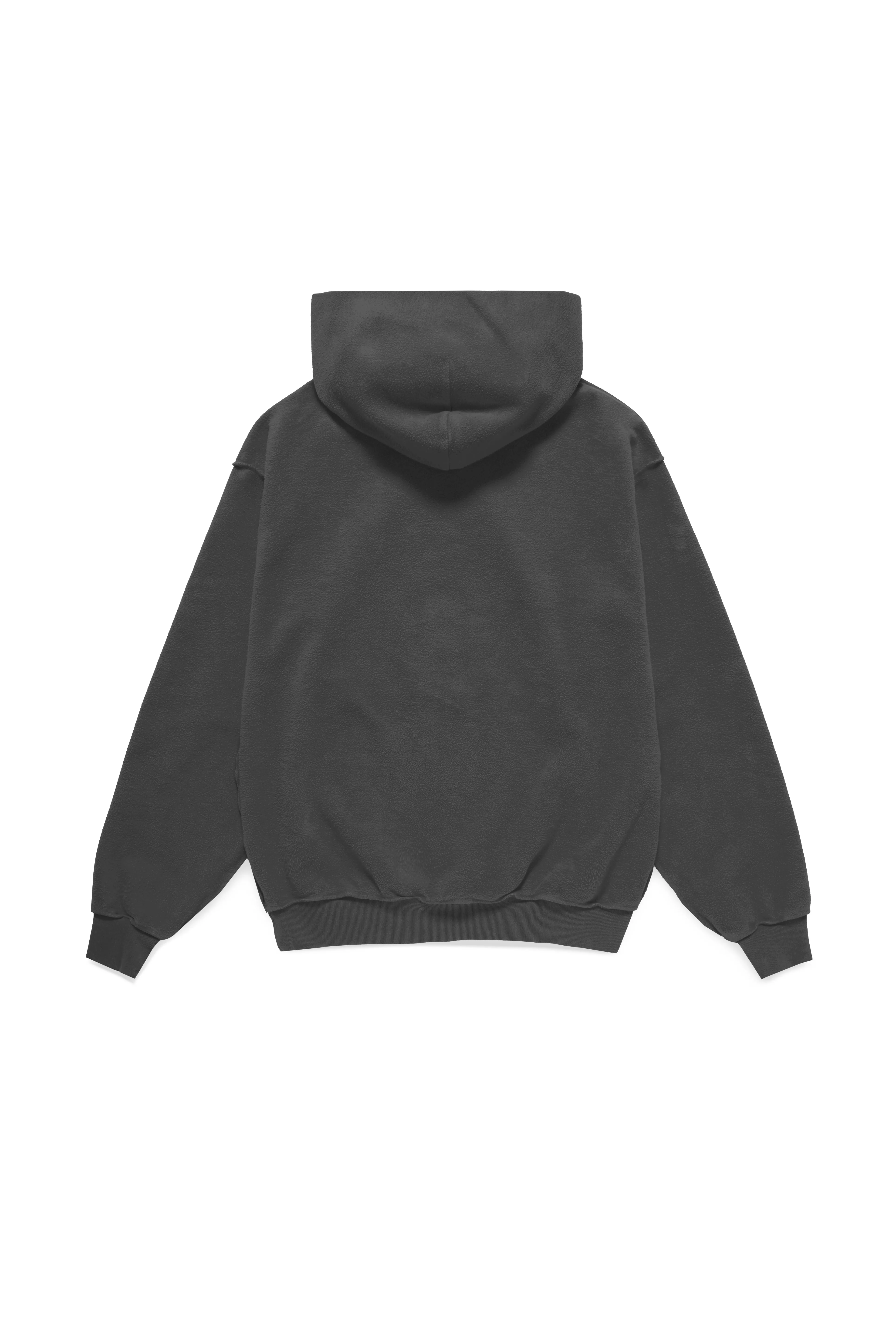 ME. Reverse Brushed Hoodie - Vintage Black