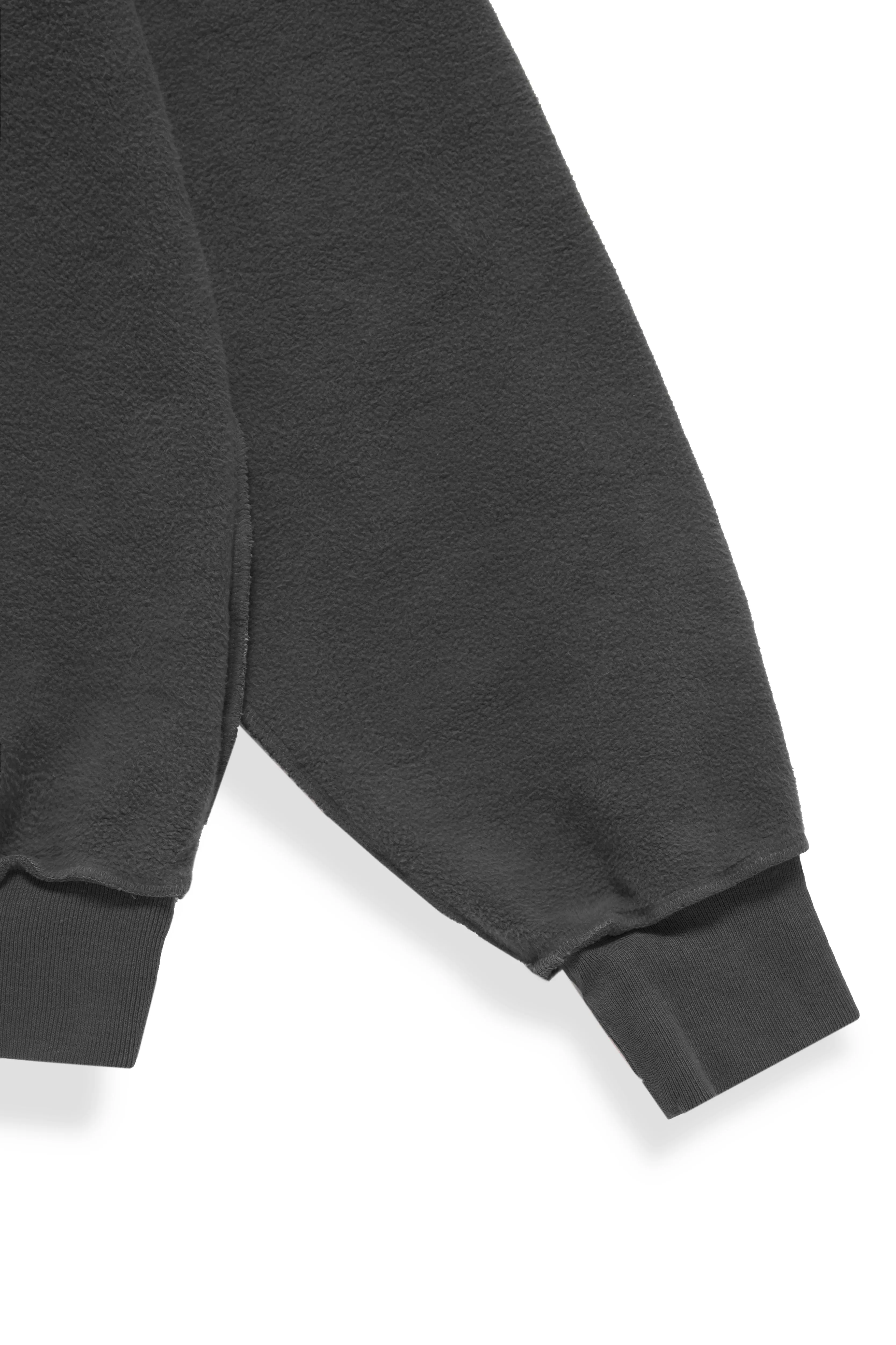 ME. Reverse Brushed Hoodie - Vintage Black
