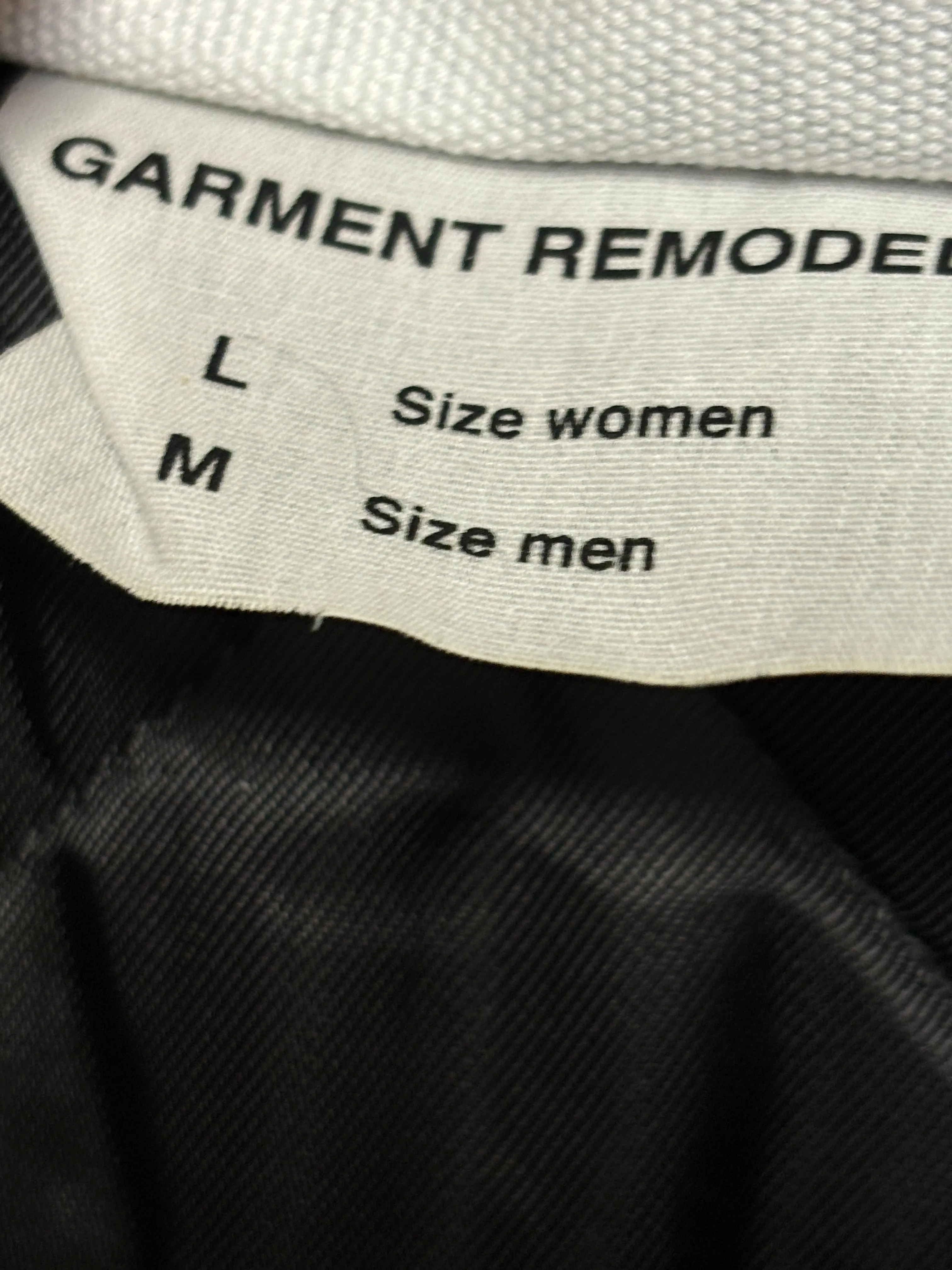 MM6 Maison Margiela Black Padded Hooded Jacket with Leather Sleeves Large