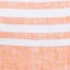 Orange Linen Ruffled Top