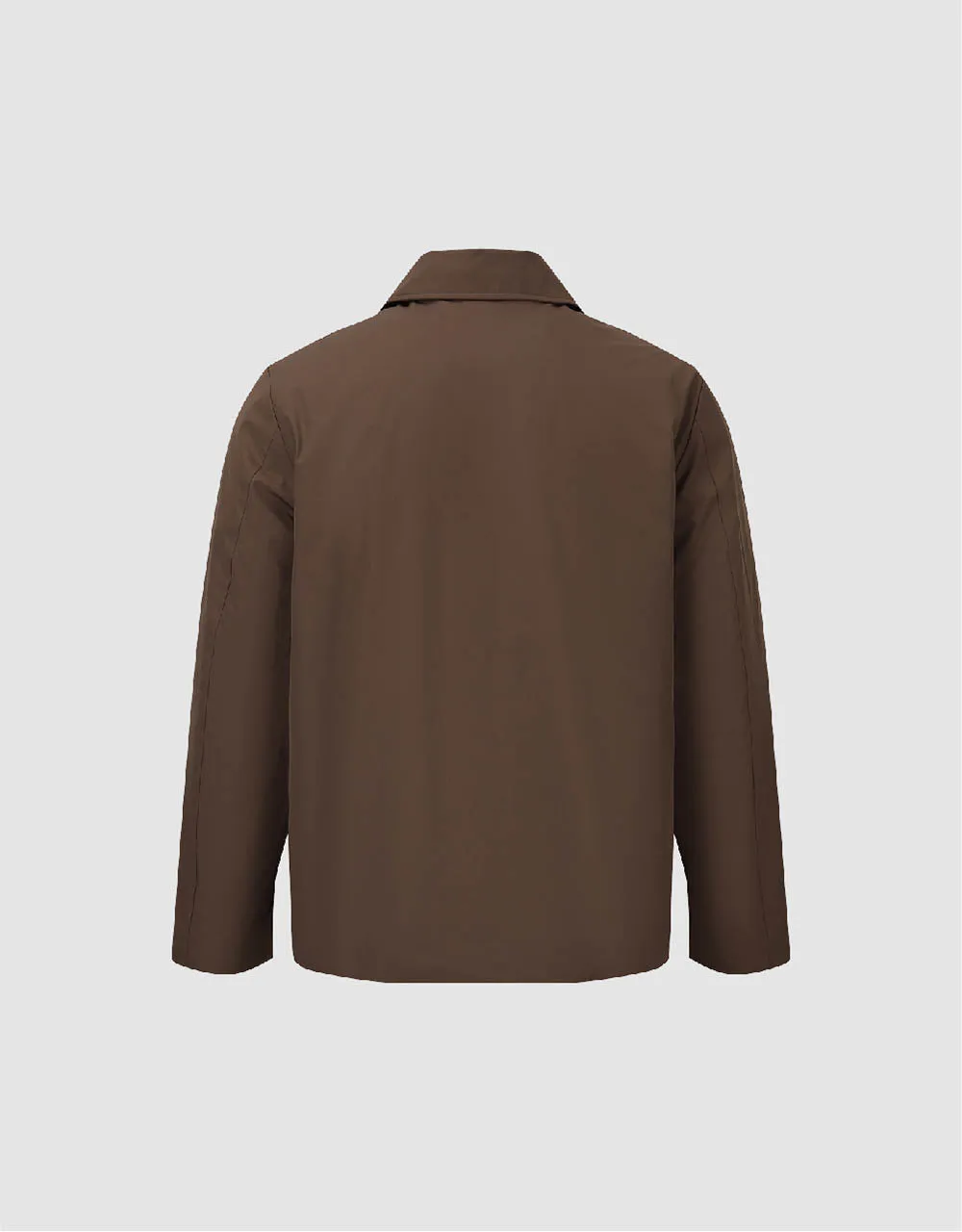 Press Buttoned Padded Coat