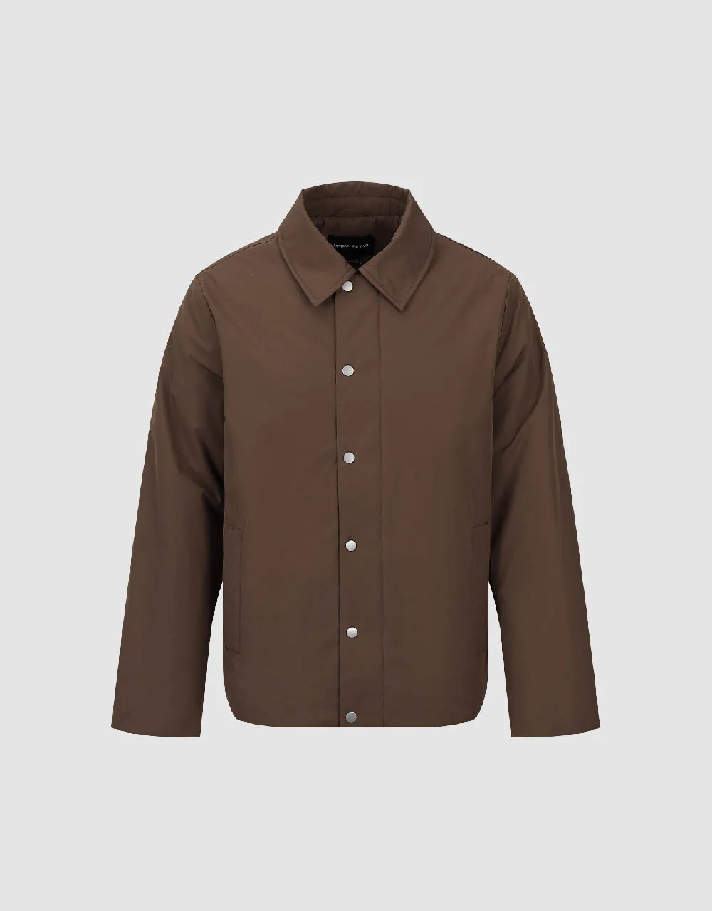 Press Buttoned Padded Coat