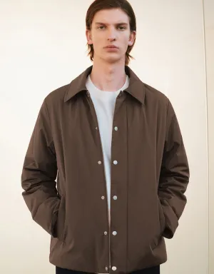 Press Buttoned Padded Coat