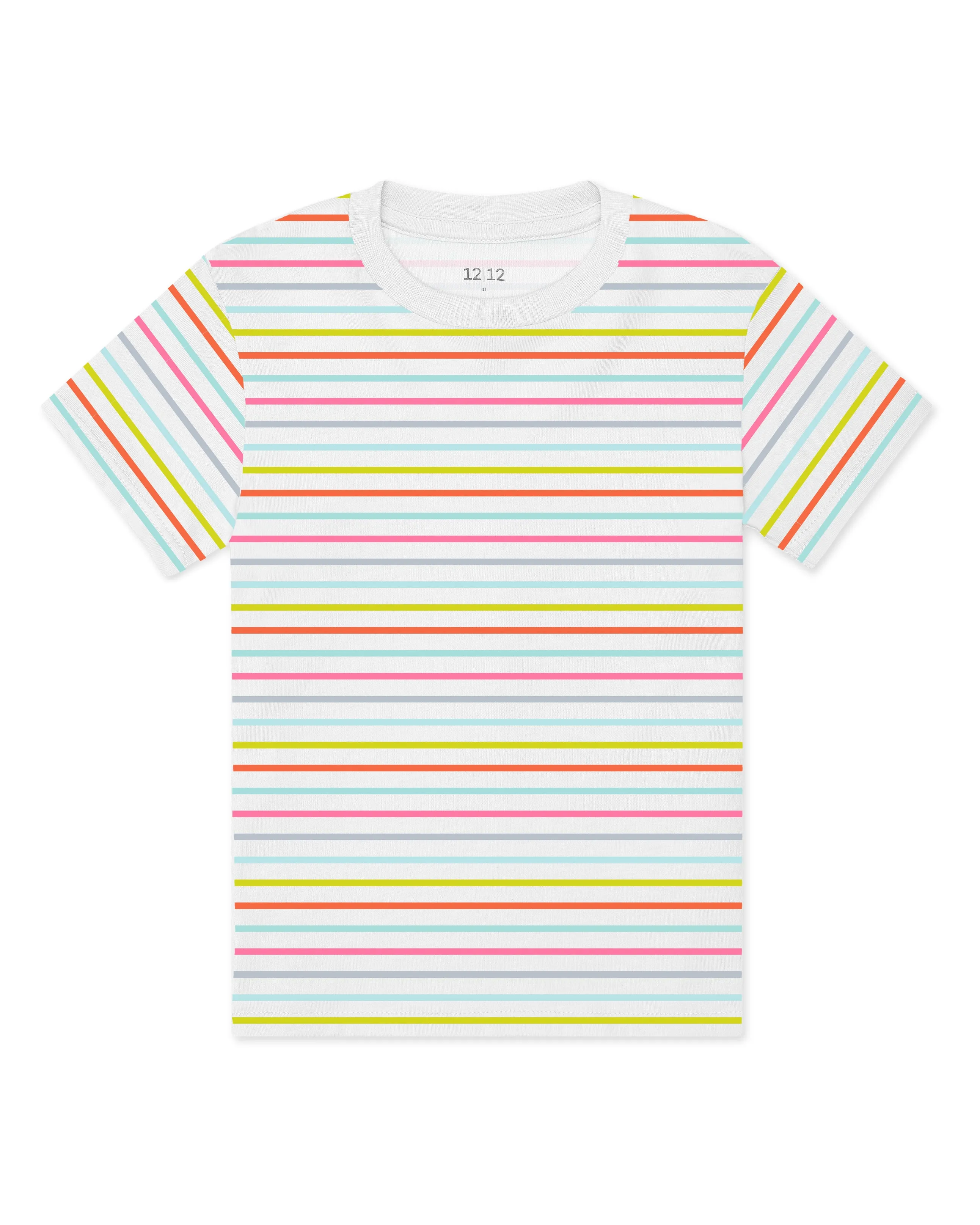 The Organic Short Sleeve Tee [Sydney Stripe]