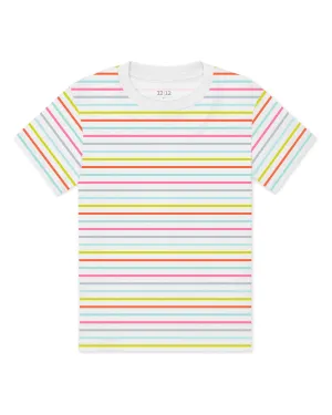 The Organic Short Sleeve Tee [Sydney Stripe]