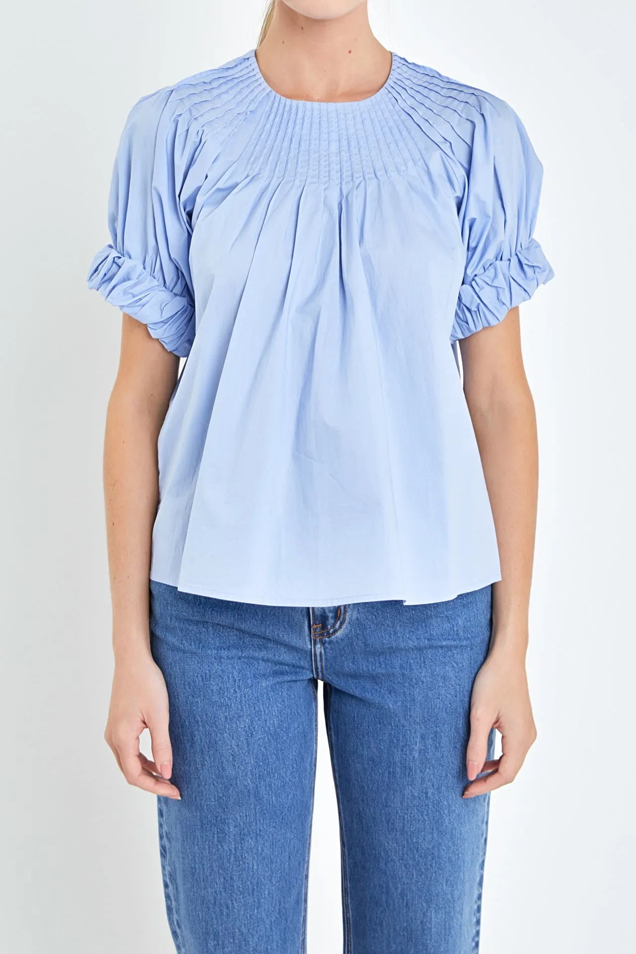 Tuck Detail Blouse