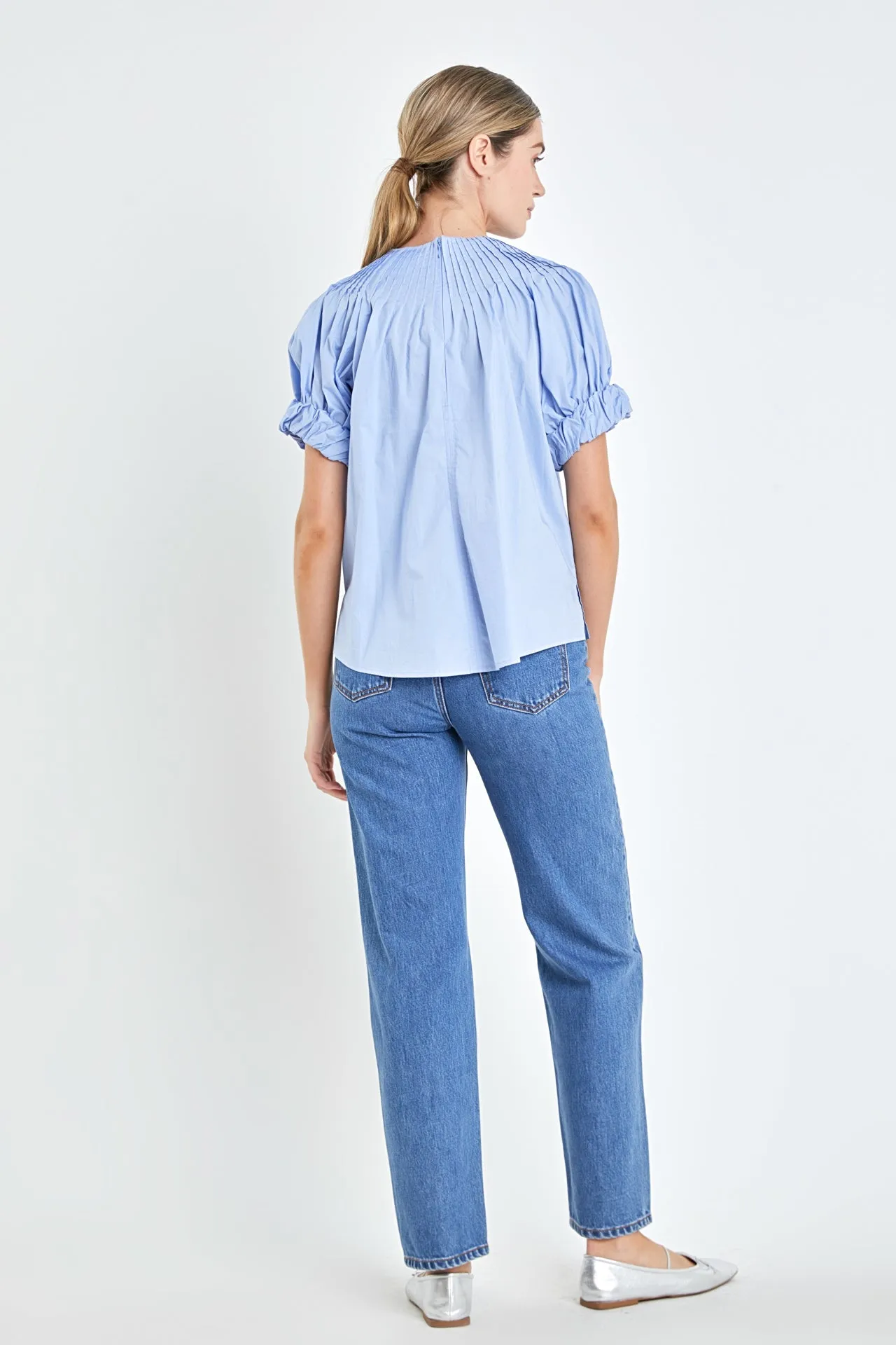 Tuck Detail Blouse