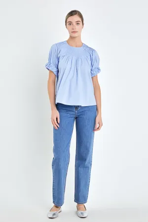 Tuck Detail Blouse