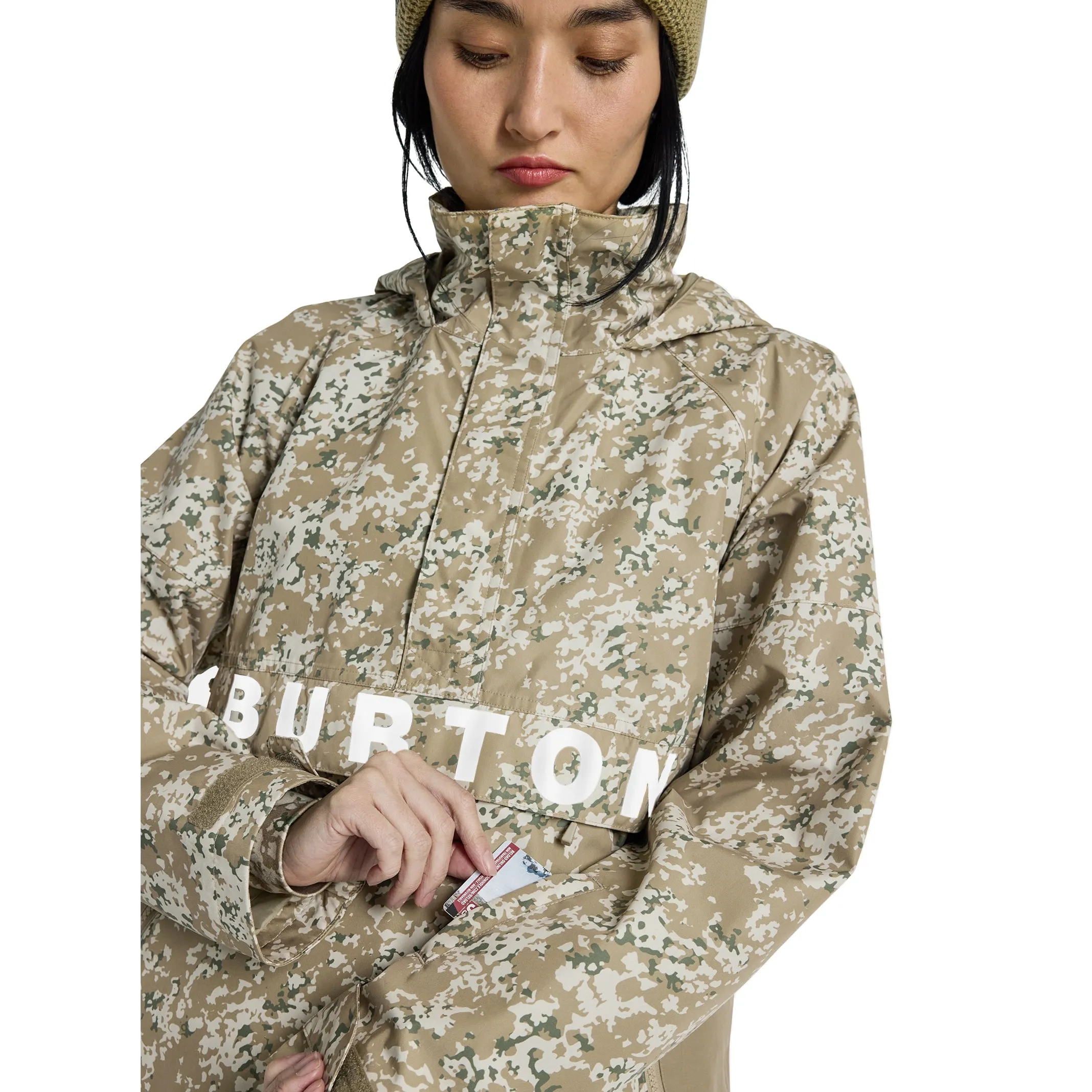 W FROSTNER ANORAK SNOWFALL CAMO / SUMMIT TAUPE