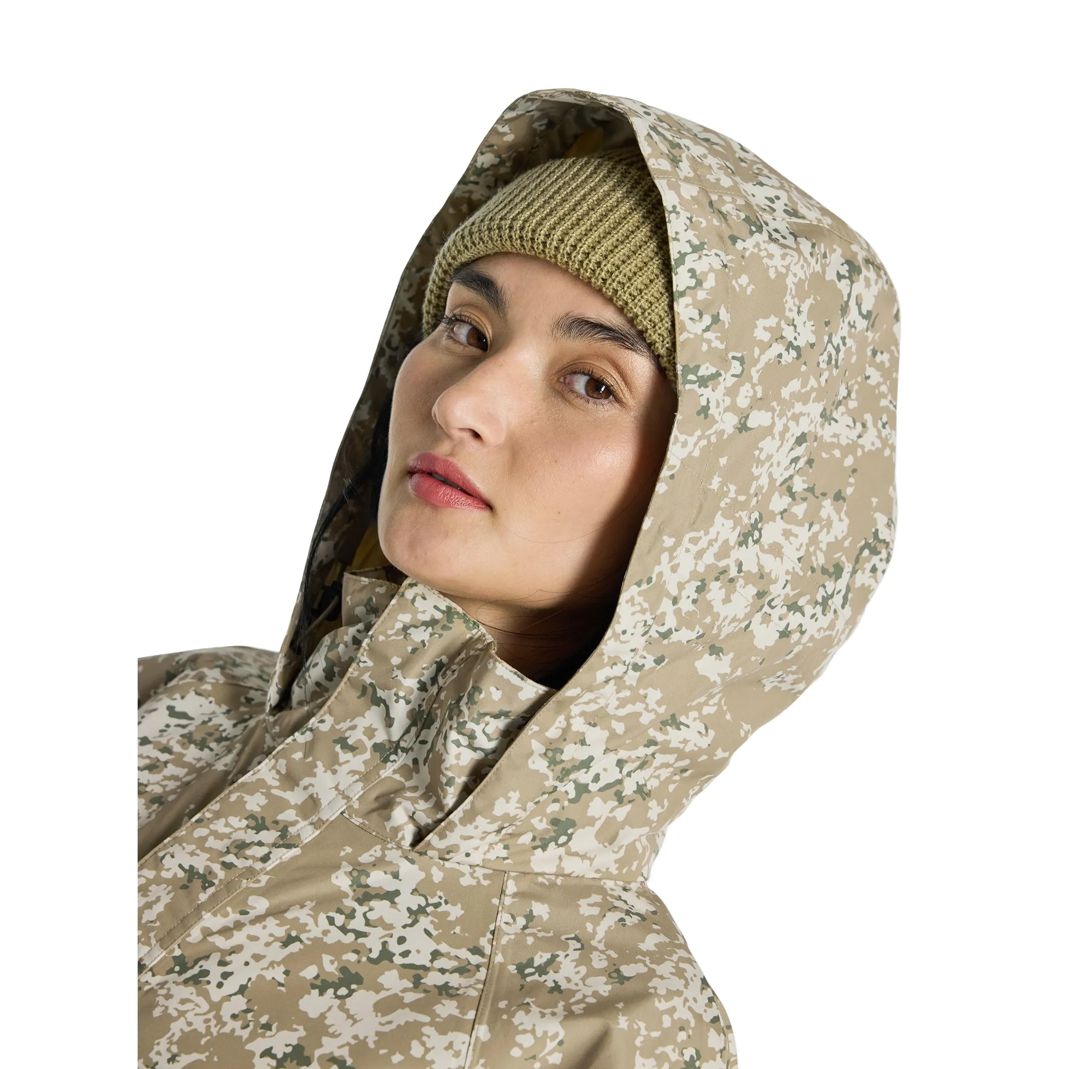 W FROSTNER ANORAK SNOWFALL CAMO / SUMMIT TAUPE