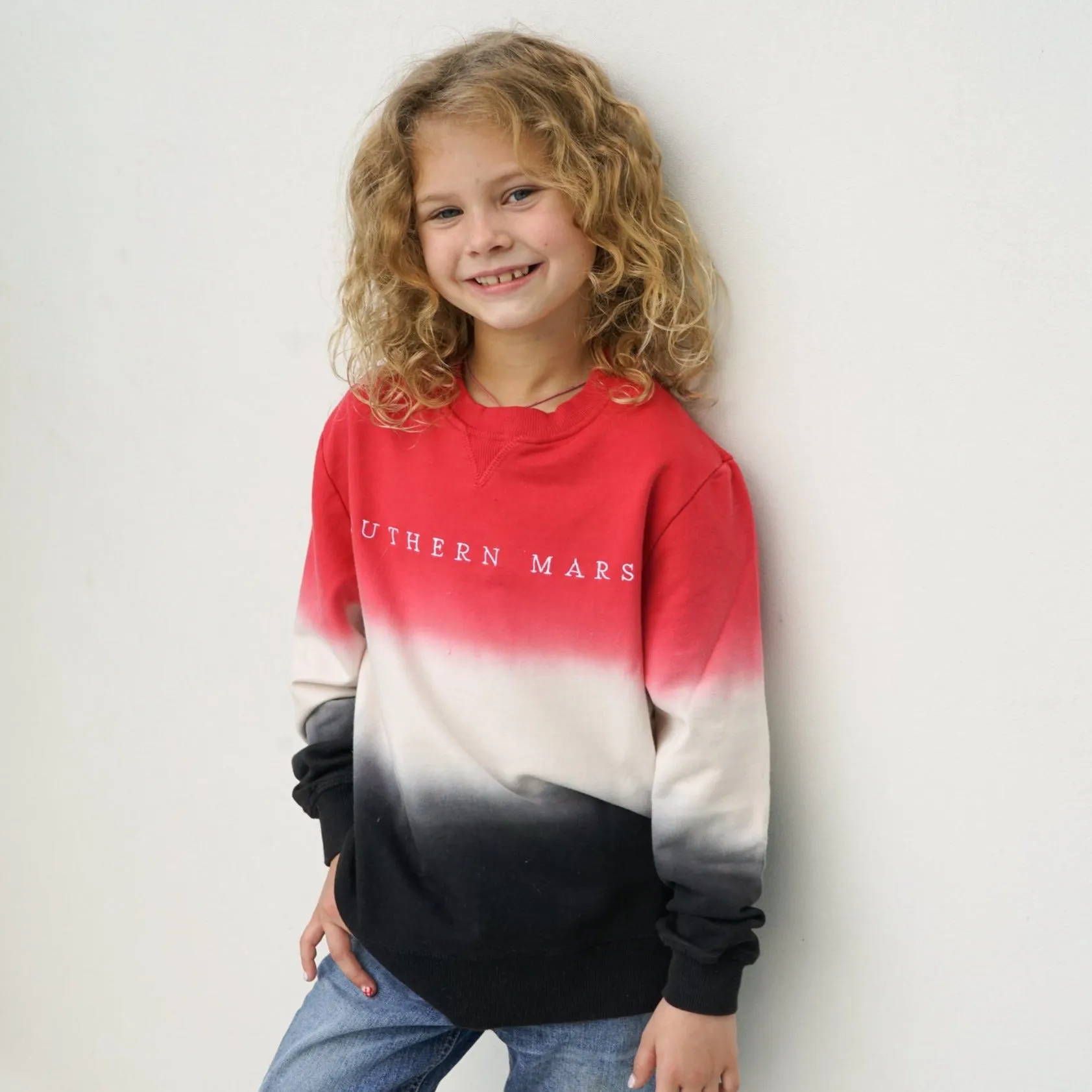 Youth Alumni Dip Dye Sweatshirt